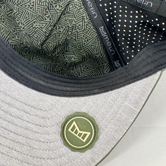 Melin Odysea Stacked Hydro Hat Mens Snapback Cap - Classic Size - Canopy / Khaki - Picture 7 of 9